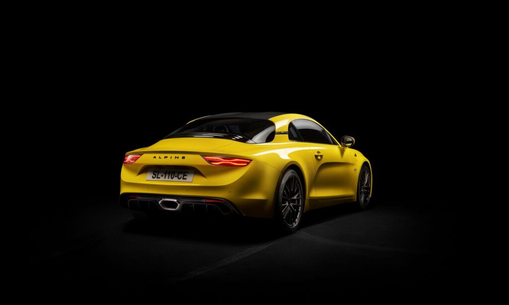 Alpine A110 arrière