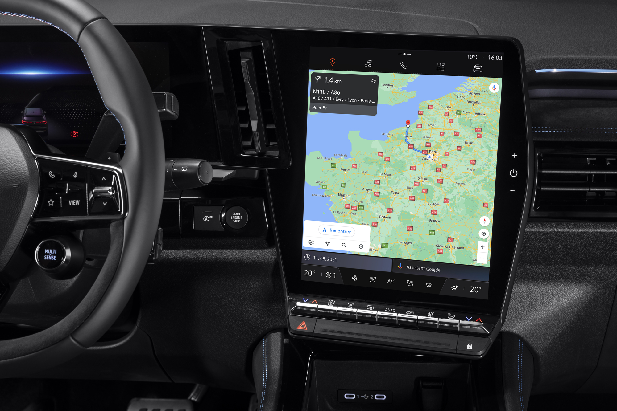 RENAULT AUSTRAL intérieur