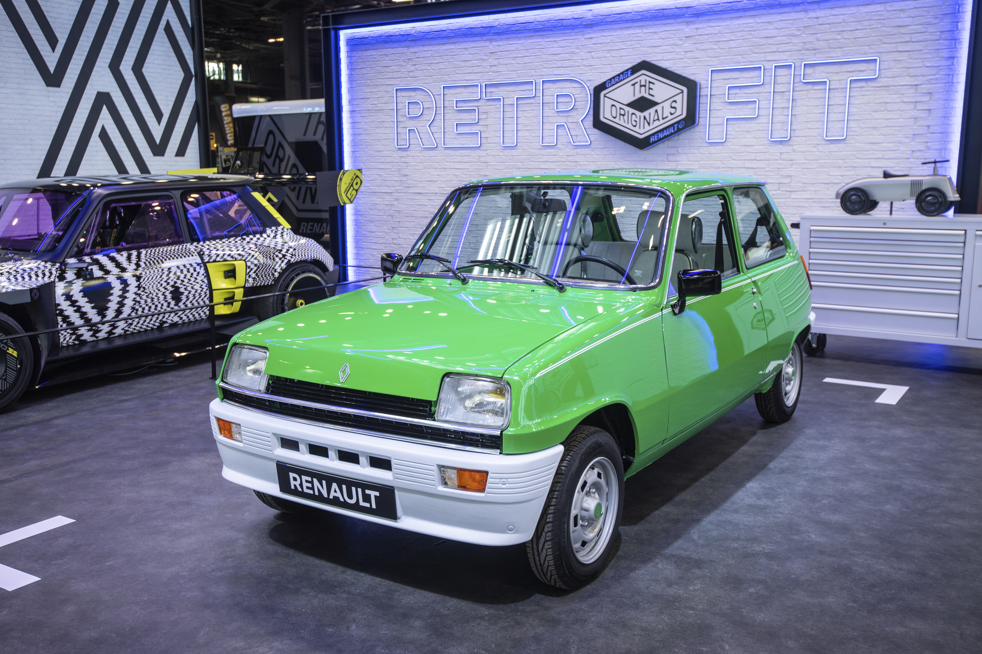 Des kits rétrofit seront disponibles sur les Renault 5 et les Renault 4