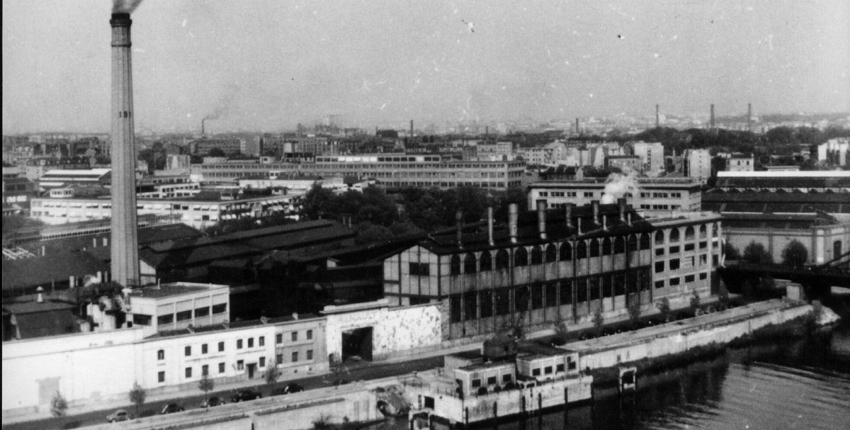 The Renault factory on the Seguin island