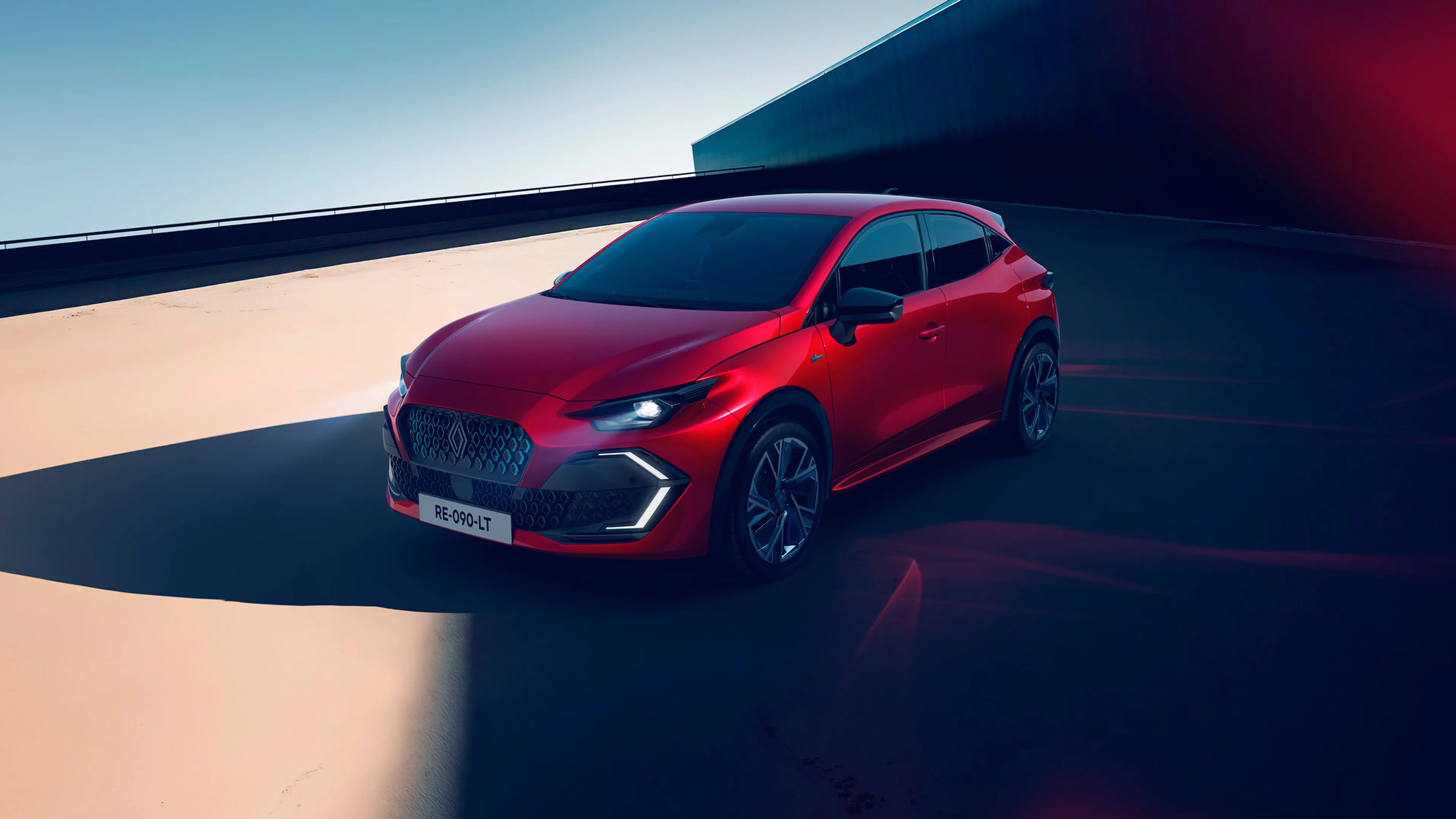 Nouvelle Renault Clio 6 vue de trois quart avant