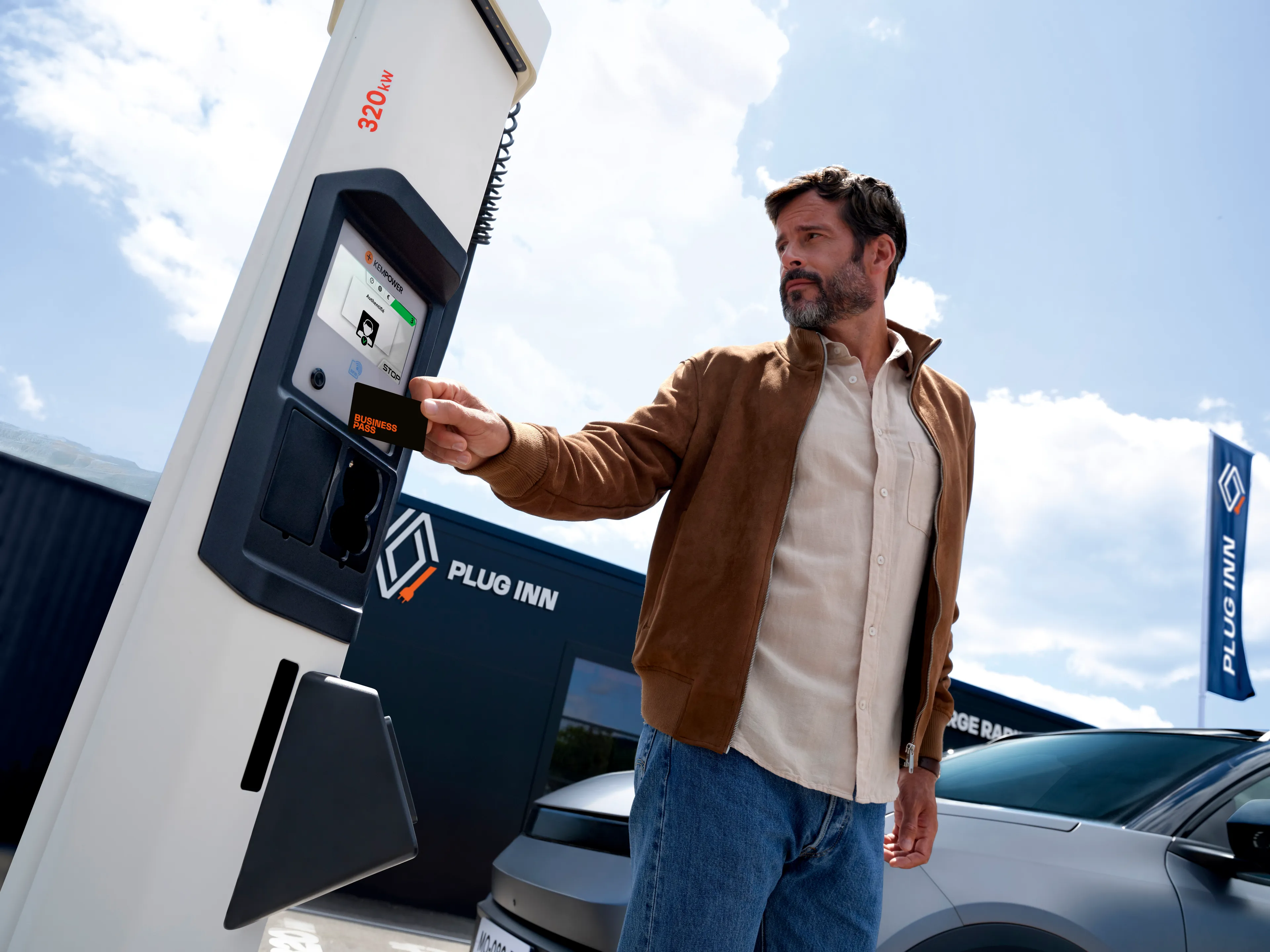 Le paiement de la recharge d’une voiture électrique